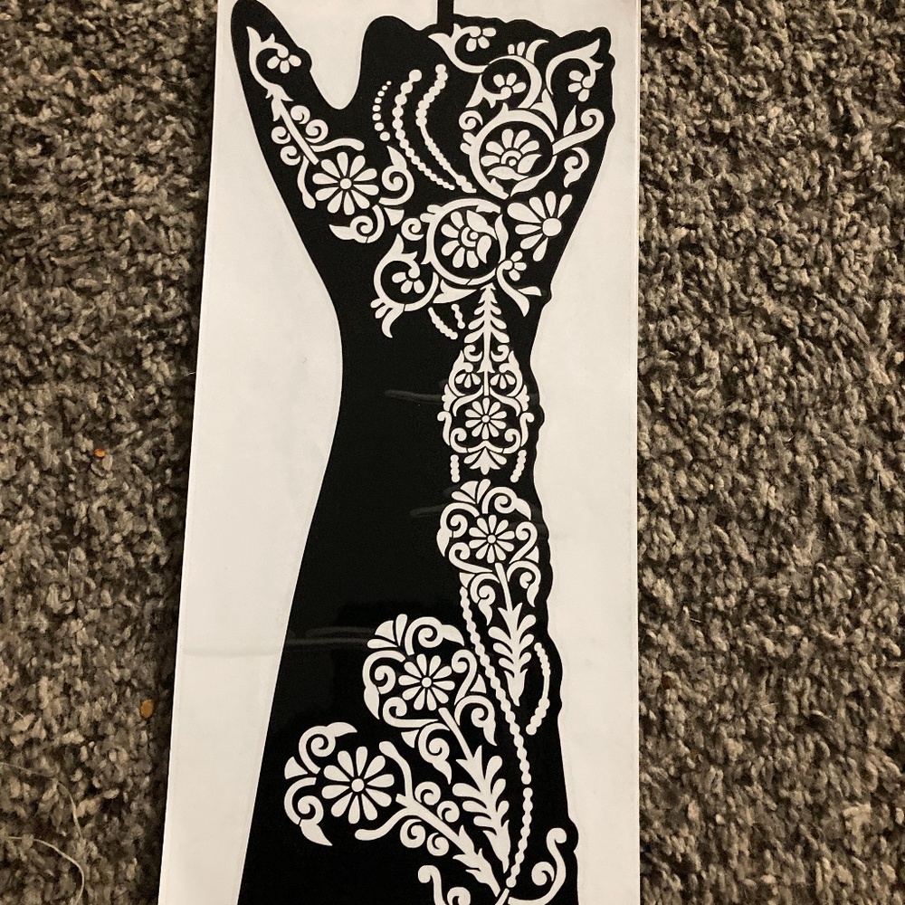 Henna Stencil Sleeves